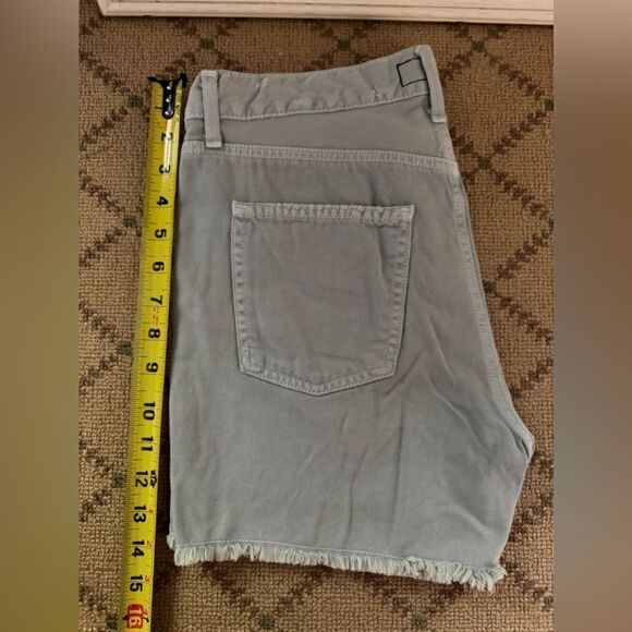 Current Elliot button fly mineral gray destroyed Scout Short NWOT 25 - Picture 8 of 11
